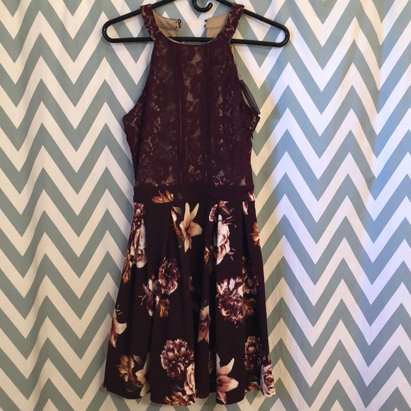 LACE floral Cocktail DRess!!!! - Picture 2 of 6